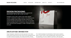Desktop Screenshot of designpackaginginc.com