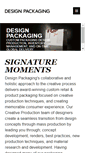 Mobile Screenshot of designpackaginginc.com